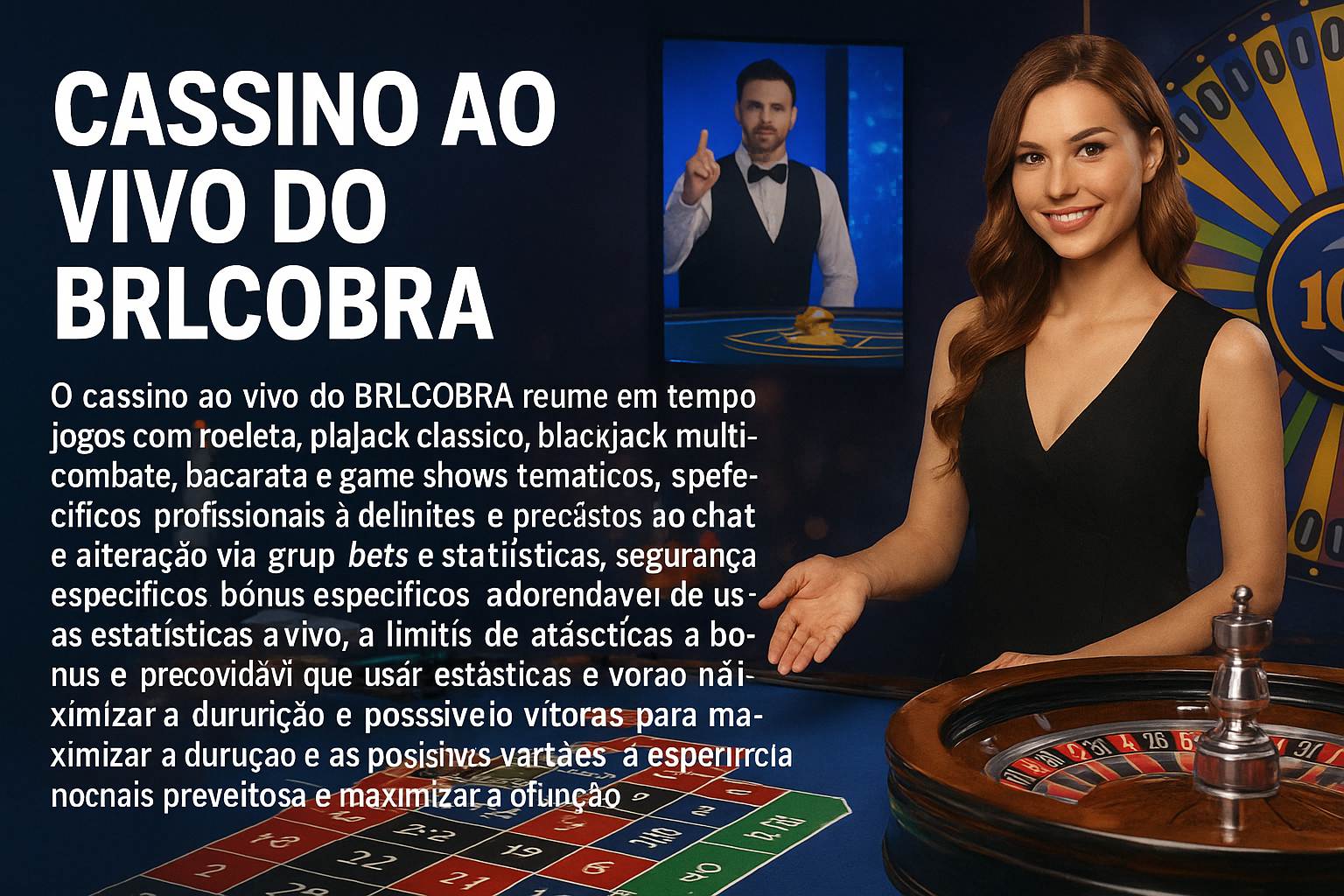 O BRLCOBRA Live Casino lança promoções regularmente
